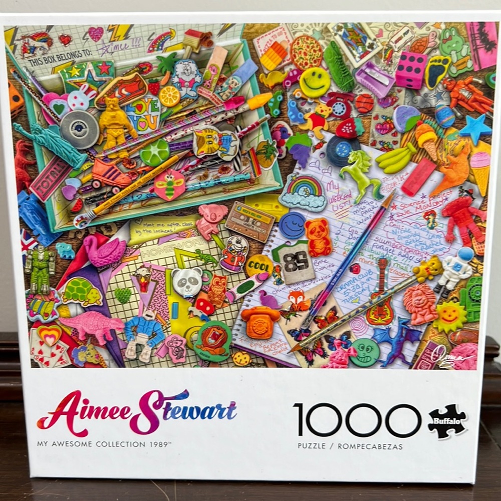 Aimee Stewart 1000 piece puzzle.. Buffalo Games.
